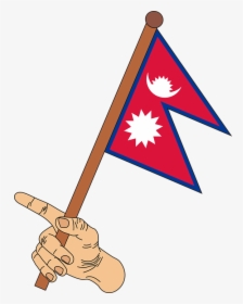 Flag, Nepal, The Flag Of Nepal, Graphics - Nepal Flag Clip Art, HD Png Download, Transparent PNG