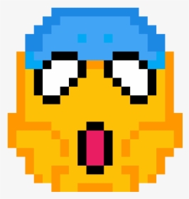 Emoji Pixel Art Minecraft, HD Png Download, Transparent PNG