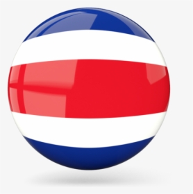 Glossy Round Icon - Costa Rica Flag Png, Transparent Png, Transparent PNG