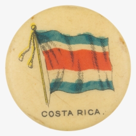 Costa Rica Flag Advertising Button Museum - Emblem, HD Png Download, Transparent PNG
