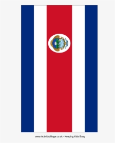 Printable Costa Rica Flag, HD Png Download, Transparent PNG