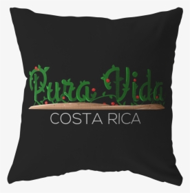 Costa Rica Pura Vida Flag- Pure Life Costa Rican Pillow - Cushion, HD Png Download, Transparent PNG