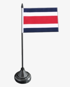 Costa Rica Without Coat Of Arms Table Flag - Flag, HD Png Download, Transparent PNG