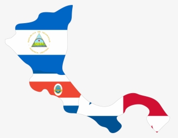 Map Of Nicaragua, Costa Rica, And Panama - Nicaragua Costa Rica Y Panama, HD Png Download, Transparent PNG