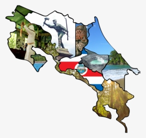 Transparent Costa Rica Flag Png - Costa Rican Map Animated, Png Download, Transparent PNG