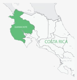 Vector Map No Flag - Costa Rica Map No Background, HD Png Download, Transparent PNG