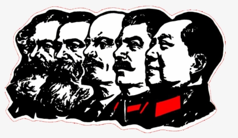 The Communist Party Of Nepal< - Marx Lenin Stalin Mao, HD Png Download, Transparent PNG