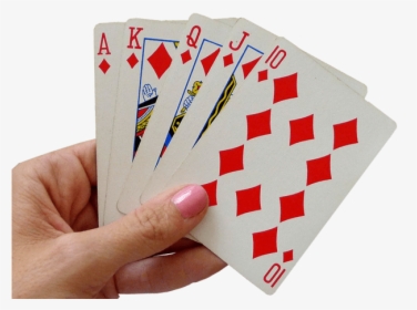 Poker Cards Png - Hand Of Cards Png, Transparent Png, Transparent PNG
