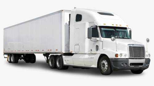 White 18 Wheeler Truck , Png Download - 18 Wheeler Truck White Background, Transparent Png, Transparent PNG