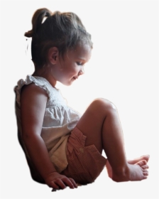 #sit #girl #sitting #cute #child #kid #young - Kid Sitting Png, Transparent Png, Transparent PNG