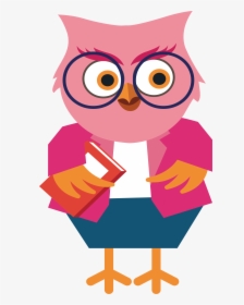 The Doctor Clipart Owl - Owl Teacher Clipart, HD Png Download, Transparent PNG