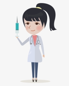 Illustration A Doctor - Médica Clipart Png, Transparent Png, Transparent PNG