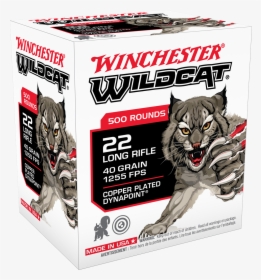 Ww22lrb Box Image - Winchester Wildcat 22 Ammo, HD Png Download, Transparent PNG