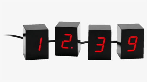 Numbers Led Clock-0 - Graphics, HD Png Download, Transparent PNG