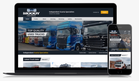 Moody International - Trailer Truck, HD Png Download, Transparent PNG