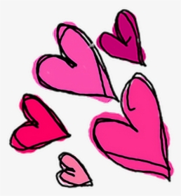 Heart Sweet Love Red Pink Tumblr Drawing Art Dress - Imagenes Png Sin Fondo, Transparent Png, Transparent PNG