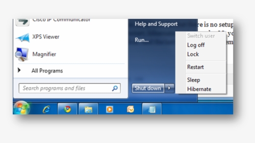 Restart Computer Windows 7, HD Png Download, Transparent PNG