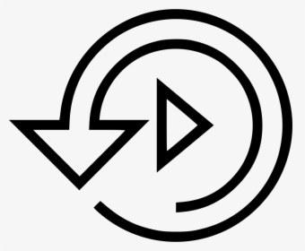 Replay Loop Play Audio Video Svg Png Icon Free Download - Audio Video Icon Png, Transparent Png, Transparent PNG