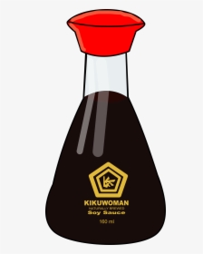 Ketchup Clipart Soy Sauce - Soy Sauce Clipart, HD Png Download, Transparent PNG