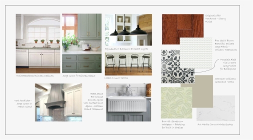 Transparent Kitchen Island Png - Marble Mood Board Interior Design, Png Download, Transparent PNG