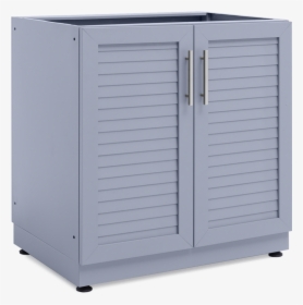 2 Door Cabinet In Aluminum Series - Outdoor Cabinets, HD Png Download, Transparent PNG