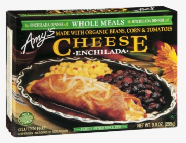 Amy's Whole Meals Cheese Enchilada, HD Png Download, Transparent PNG