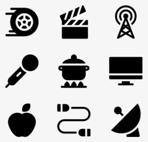 Television - Address Phone Email Icons Png, Transparent Png, Transparent PNG