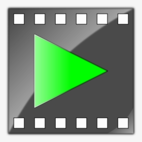 Linux Avi File Icon Clip Arts - Clip Art Movie File, HD Png Download, Transparent PNG
