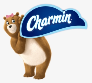 Charmin Bear Logo - Charmin Logo, HD Png Download, Transparent PNG