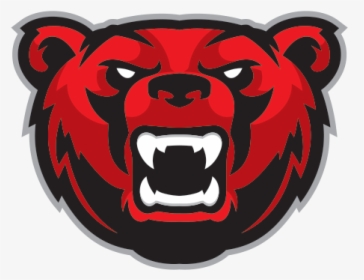 Bear Logo Sticker Mascot Clip Art - Angry Bear Head Png, Transparent Png, Transparent PNG