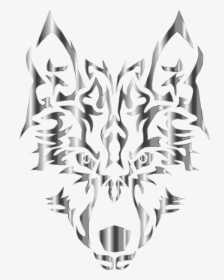 Visual Arts,head,big Cats - Wolf Logo No Background, HD Png Download, Transparent PNG