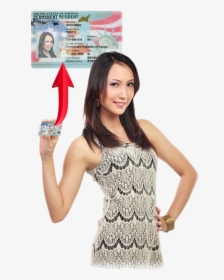 Green Card Woman - Green Card Looks Like 2019, HD Png Download, Transparent PNG