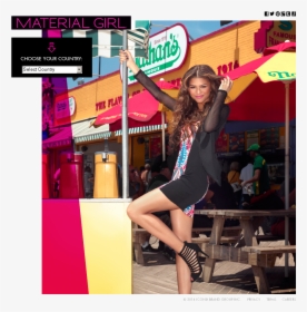 Zendaya Material Girl 2014, HD Png Download, Transparent PNG