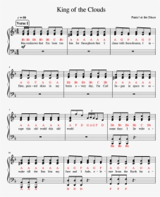 [piano Scores] Panic At The Disco - Sheet Music, HD Png Download, Transparent PNG