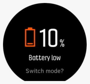 Battery Warning S9 - Low Battery Warning Png, Transparent Png, Transparent PNG