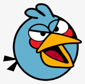 Mighty Blue Bird - Easy Drawings Angry Birds, HD Png Download, Transparent PNG