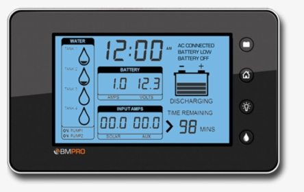 Rv Battery Monitor Trek - Battery Monitor, HD Png Download, Transparent PNG