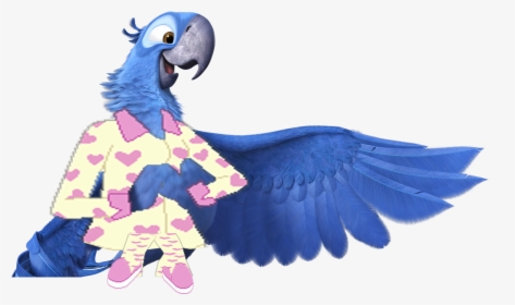 Blu Slumber Party - Blue Bird On Rio, HD Png Download, Transparent PNG