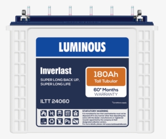 Luminous 180ah Battery Price, HD Png Download, Transparent PNG