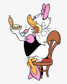 Daisy Duck With Makeup, HD Png Download, Transparent PNG