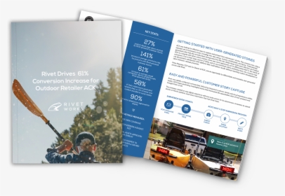 Conversion Increase For Outdoor Retailer Ack - Brochure, HD Png Download, Transparent PNG