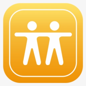 Find Friends Icon Png Image - Iphone Find My Friends App, Transparent Png, Transparent PNG