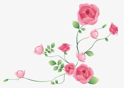 Flower Photoshop Clipart - Pink Flowers For Photoshop, HD Png Download, Transparent PNG