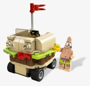Lego 3833 Spongebob Squarepants Krusty Krab Mr Adventures - Lego Spongebob Patty Wagon, HD Png Download, Transparent PNG