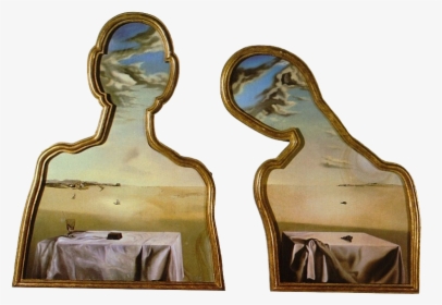 Salvador Dali Couple With Their Heads, HD Png Download, Transparent PNG