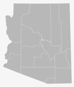 Transparent Arizona Outline Png - Arizona State Map Png, Png Download, Transparent PNG