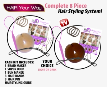 Hair Your Way - Chocolate, HD Png Download, Transparent PNG