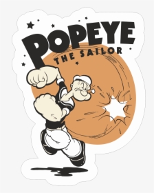 Popeye The Sailor Sticker, HD Png Download, Transparent PNG