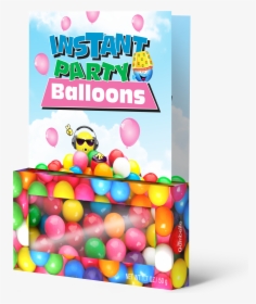 Instant Party Balloons , Png Download - Party Supply, Transparent Png, Transparent PNG