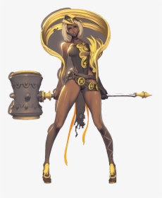 Anime Dark Skinned Fighter Girl, HD Png Download, Transparent PNG